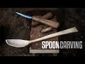 How to carve a spoon with hand forged knives feat  andrew byham woodcraft