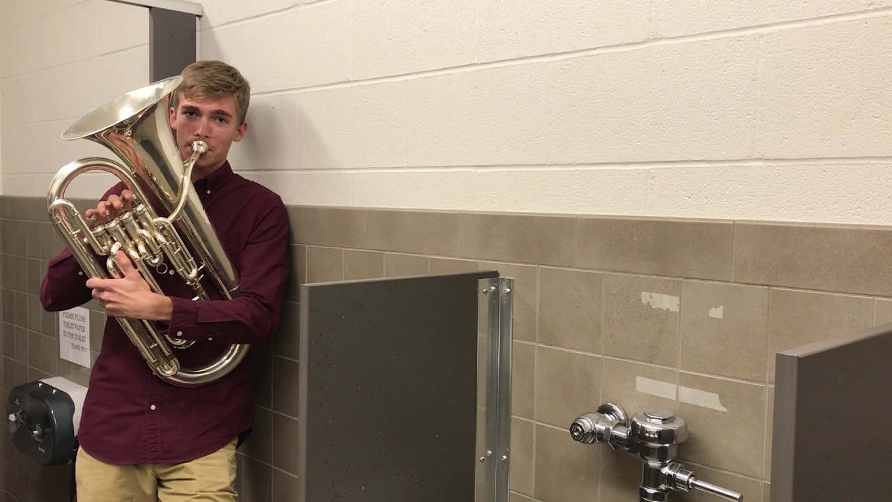 Saro by The Westerlies (Tuba and Euphonium Duet in a Bathroom) YouTube