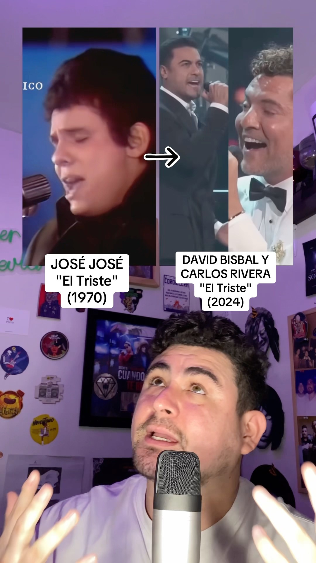 JOSÉ JOSÉ Homenaje: CARLOS RIVERA Y DAVID BISBAL - El Triste: ¿COVER Aprobado ✅ o Desaprobado ❌? ?