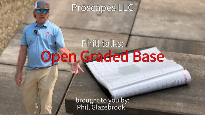 Phill from Unilock talks: Open Graded Base