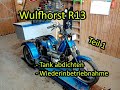 Wulfhorst R13 Sachs Saxy Dreirad | Tank abdichten und Wiederinbetriebnahme nach Standzeit | Teil 1