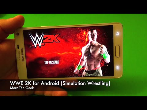 WWE 2K for Android Review (Simulation Wrestling)