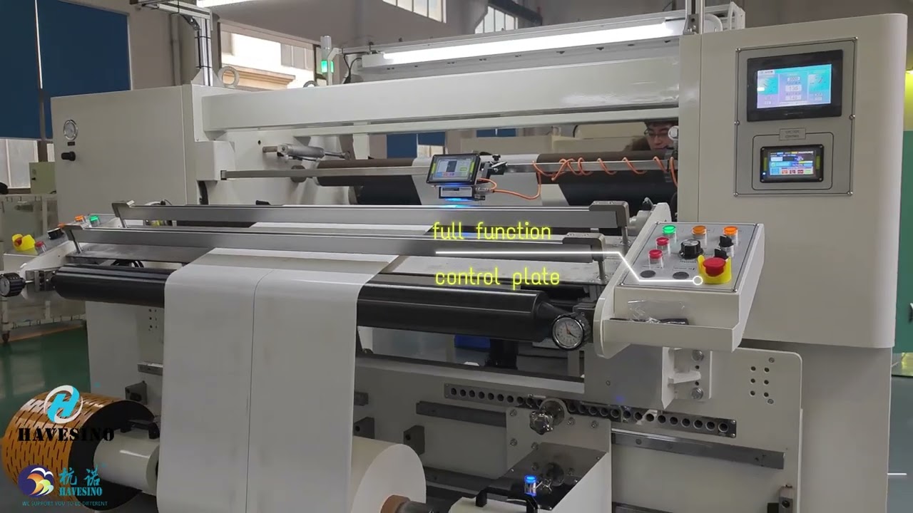 High Speed eva film Slitting Machine from Havesino