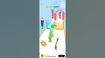 299 lvl in Long Neck Run Gameplay! Android IOS All Levels gameplay!! SHORTS