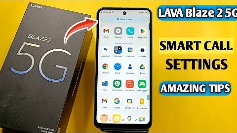 How To Enable Smart Call Setting in Lava Blaze 2 5G | Lava Blaze 2 5G में Smart Call Setting