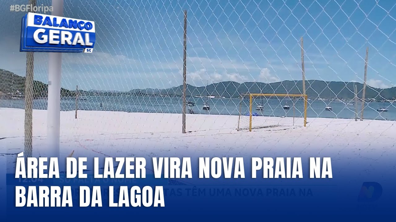 Nova praia aparece na Barra da Lagoa e moradores discutem nome oficial