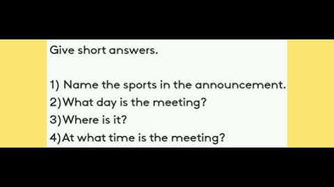 Grade 4 English lessons in Tamil | Unit  8 lesson no 6 | " Announcements "| Best explanations 😍👌