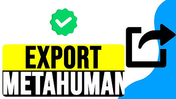 How to EXPORT METAHUMAN in FBX Format 2025 | Converting Metahuman to FBX Tutorial