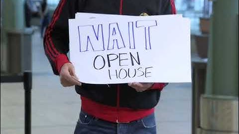 NAIT OPEN HOUSE PROMOTIONAL VIDEO 2003 - Northern Alberta Institute of Technology