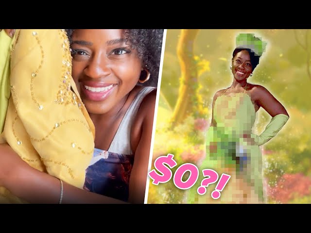 how to make princess tiana dress Princess Tiana : 8 Steps