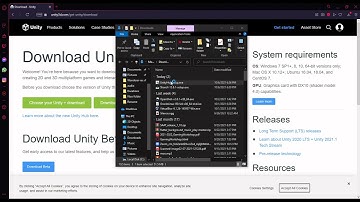 how to install Unity using Unity hub 2021