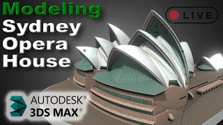 Modeling the Sydney Opera House Live with Cadauto3D | 3ds Max