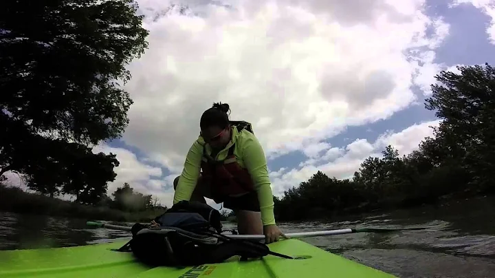1st time to paddleboard