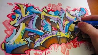 Mystic Graffiti Black Book Piece