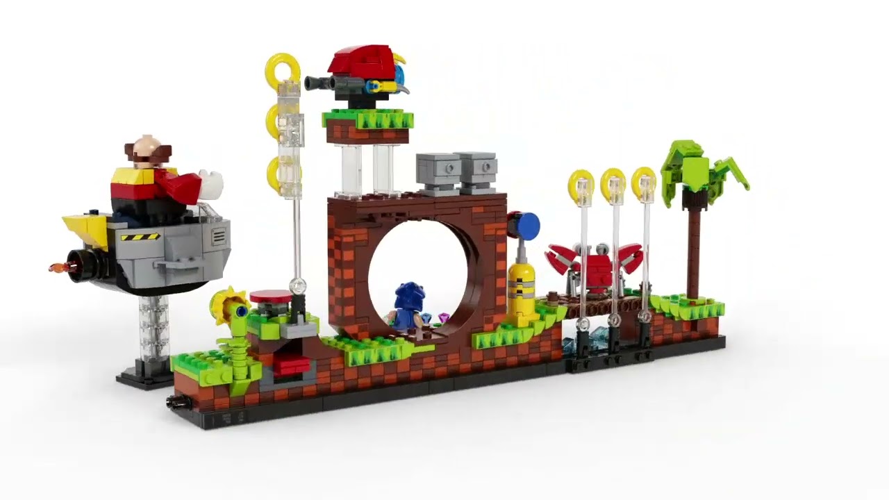 LEGO Ideas Sonic The Hedgehog Green Hill Zone 21331 673419357616