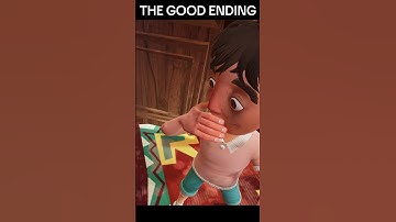 Hello Neighbor 2 THE REAL GOOD ENDING😱 #shorts