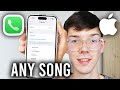 How To Set ANY Song As iPhone Ringtone - FREE &amp; NO Computer