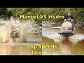 Mud Mowers: Hydro VS Manual in the Sand , Troy # 5 Sand Romp