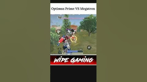 "Optimus Prime vs Megatron ⚔️ #bgmi #gaming #wipegaming