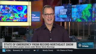 Mike Seidel TWC Winter Storm Orlena Lowell, MA 2-1-2021