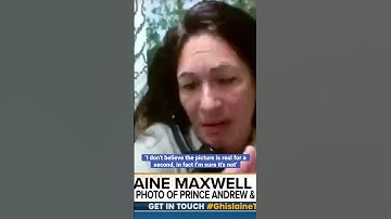Ghislaine Maxwell doesn’t believe the Prince Andrew and Virginia Giuffre photo is real