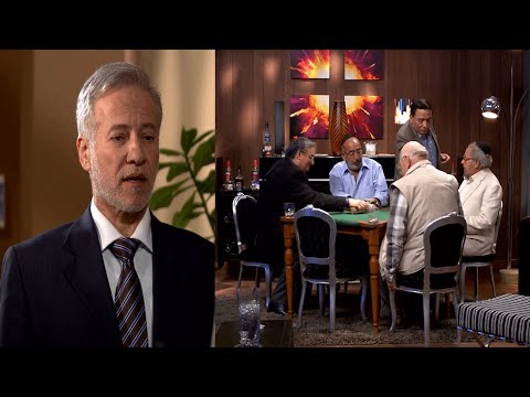 شوفوا ظابط الموساد الاسرائيلي لما دخل علي الزعيم وهو بيلعب قمار وهدده الزعيم عمل فيه ايه