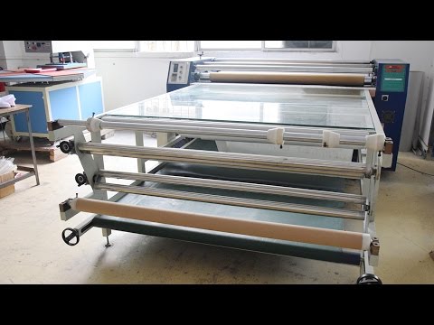 Roller sublimation heat transfer machine 1 7M roll heat transfer