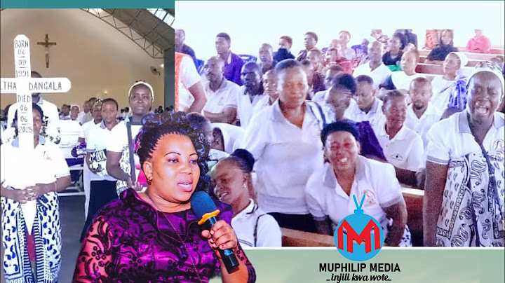 POLENI:HUZUNI WANAKWAYA WAANGUA VILIO WAKIMUAGA MWANAKWAYA MWENZAO MARIA PAROKIA YA MSINGWA DSM