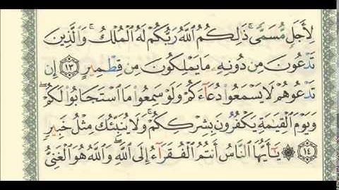 الشيخ سلمان بن علي العتيبي من الآية 12 الى 18 من سورة فاطر