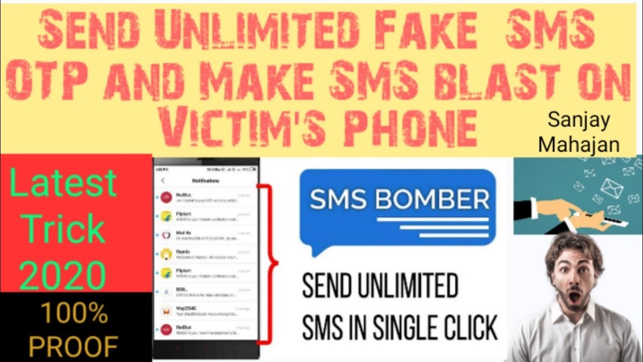 How to Send Unlimited SMS in One Click ,SMS Bomber,Unlimited OTP Send