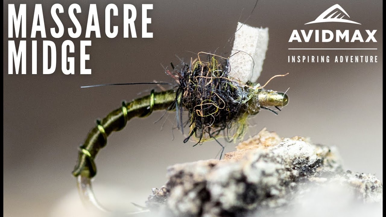 How to tie the Massacre Midge | AvidMax Fly Tying Tuesday Tutorials - YouTube