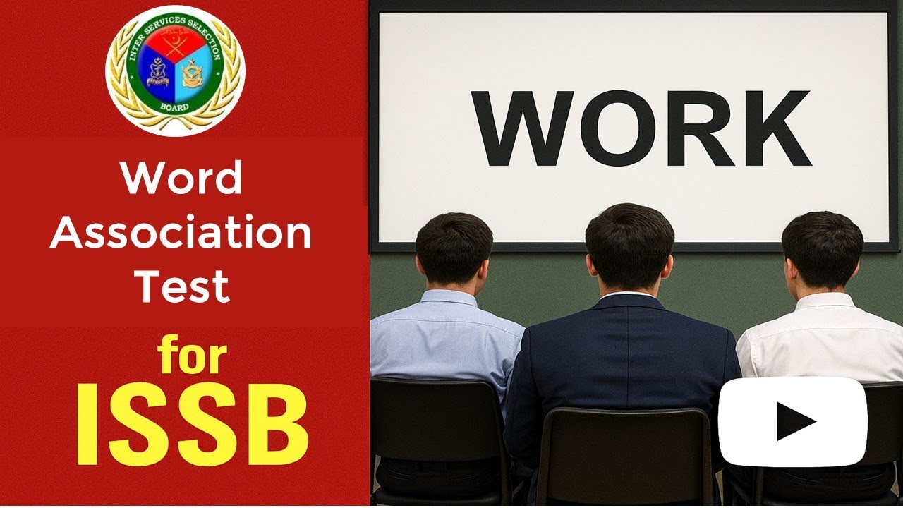 ISSB Word Association Test Practice | 100 Real WAT Words with Timer (10 ...