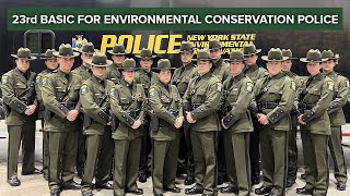 New Environmental Conservation Police Officers Join the Ranks