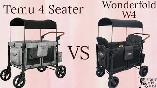 COMPARE: Wonderfold W4 vs Temu 4 Seater | How's the Quality?