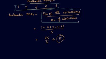 Arithmetic Mean | Class 7 Mathematics Data Handling