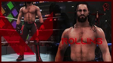 WWE 2K20 | ATTIRE SHOWCASE | SETH ROLLINS | WRESTLEMANIA 37 w/ new theme and moveset