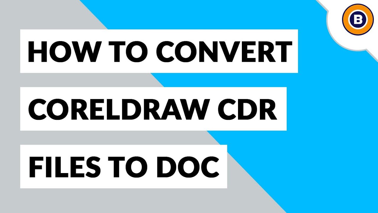 How To Convert Cdr To Jpg Format 2020 Without Coreldraw Setup Get High Quality Output Youtube