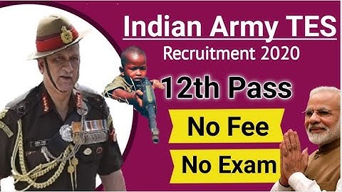 Indian Army TES 44 Recruitment 2020Post Name – 10+2 Technical Entry Scheme TES 44 | In Hindi |