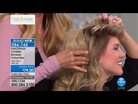 HSN | Christie Brinkley Hair Extensions & Skincare 10.10.2017 - 10 AM