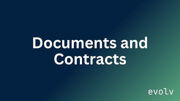 How to Create and Configure Documents and Contracts