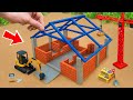🐯Tiger Kills a Cow🐄 | Science Project Builds a 2-Story Brick Cattle Barn with a Protective Fence
