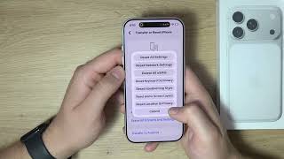 How to Reset Mobile Network Settings on iPhone 18 Pro Max screenshot 4