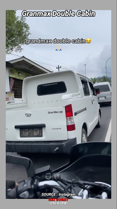 Mobil Granmax Double Cabin, Modifikasi Langka dan Unik