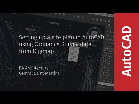 Using OS mapping data in AutoCAD