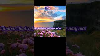 tumhara main kadra karta hun mujhe najarandaaz mat karna #hai #dilse nonstoy #love #diya #kadam