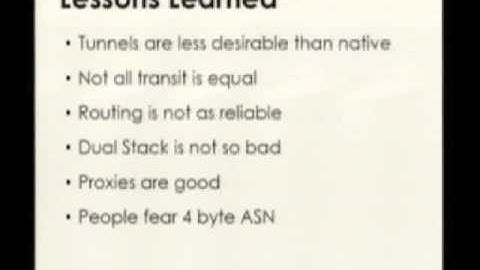 Hosting Related IPv6 Case Studies - Matt Ryanczak, ARIN Network Operations Manager | Part 2
