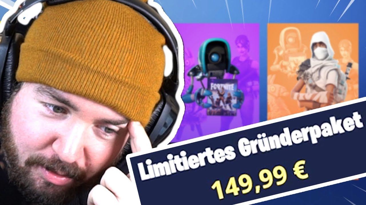 Update New 150€ Fortnite GRÜNDERPAKET gekauft! Was bringt's?