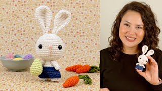 Como Fazer Coelho Da Páscoa De Amigurumi Fácil Ateliê Jéssica Brandão 