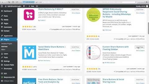Floating Social Media Sidebar Installation in Wordpress - Step By Step Guide