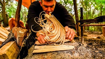 FUNDAMENTAL BUSHCRAFT SKILLS (FEATHERSTICKS) 🔥